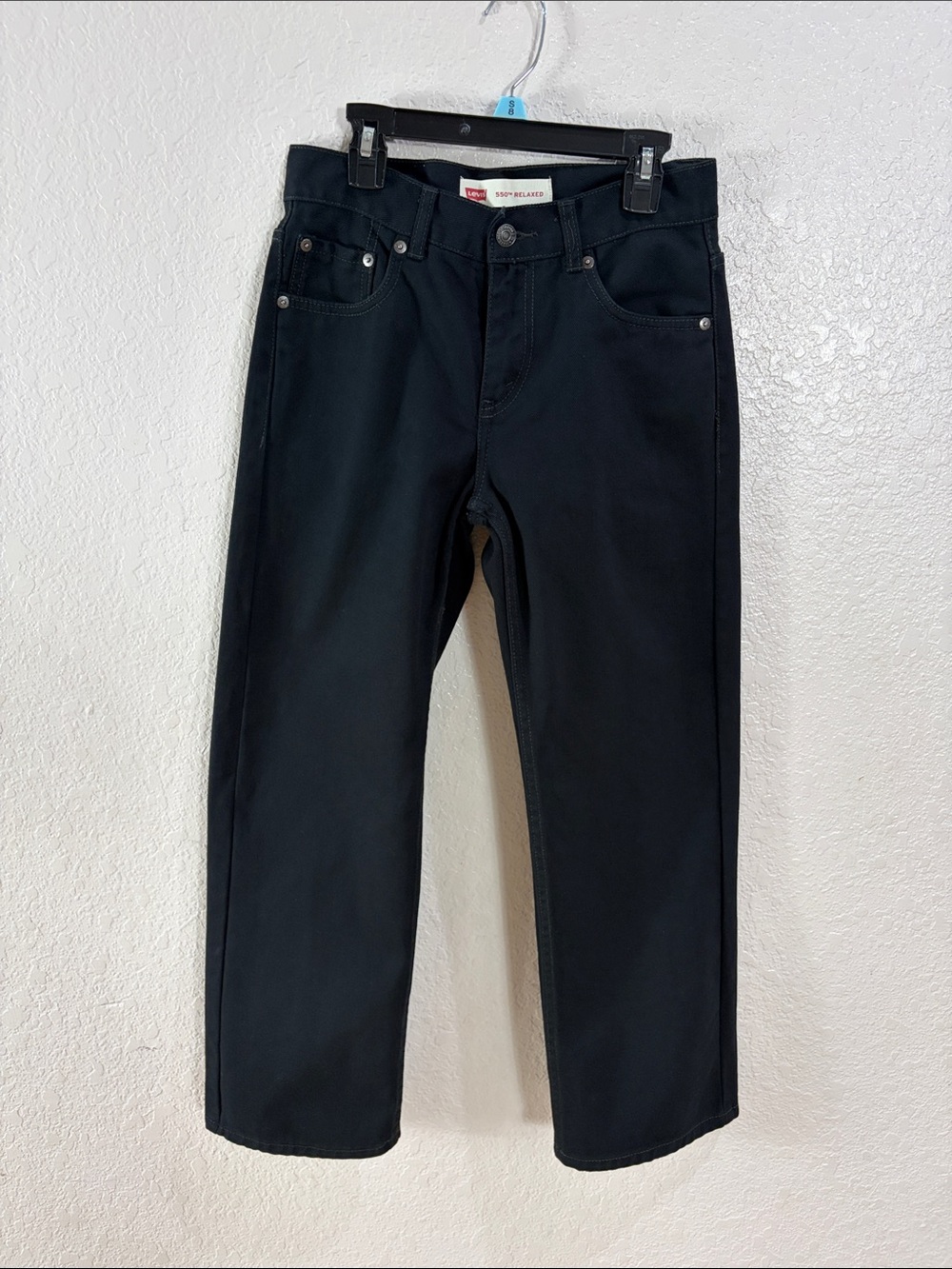 Levi's 550 Relaxed ,Loose through thigh tapered Leg ,Size 14Reg,Jeans in Black - Picture 9 of 17